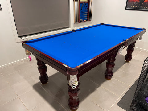 8 x 4 Dynamic Classic Billiard Table with Duke Legs